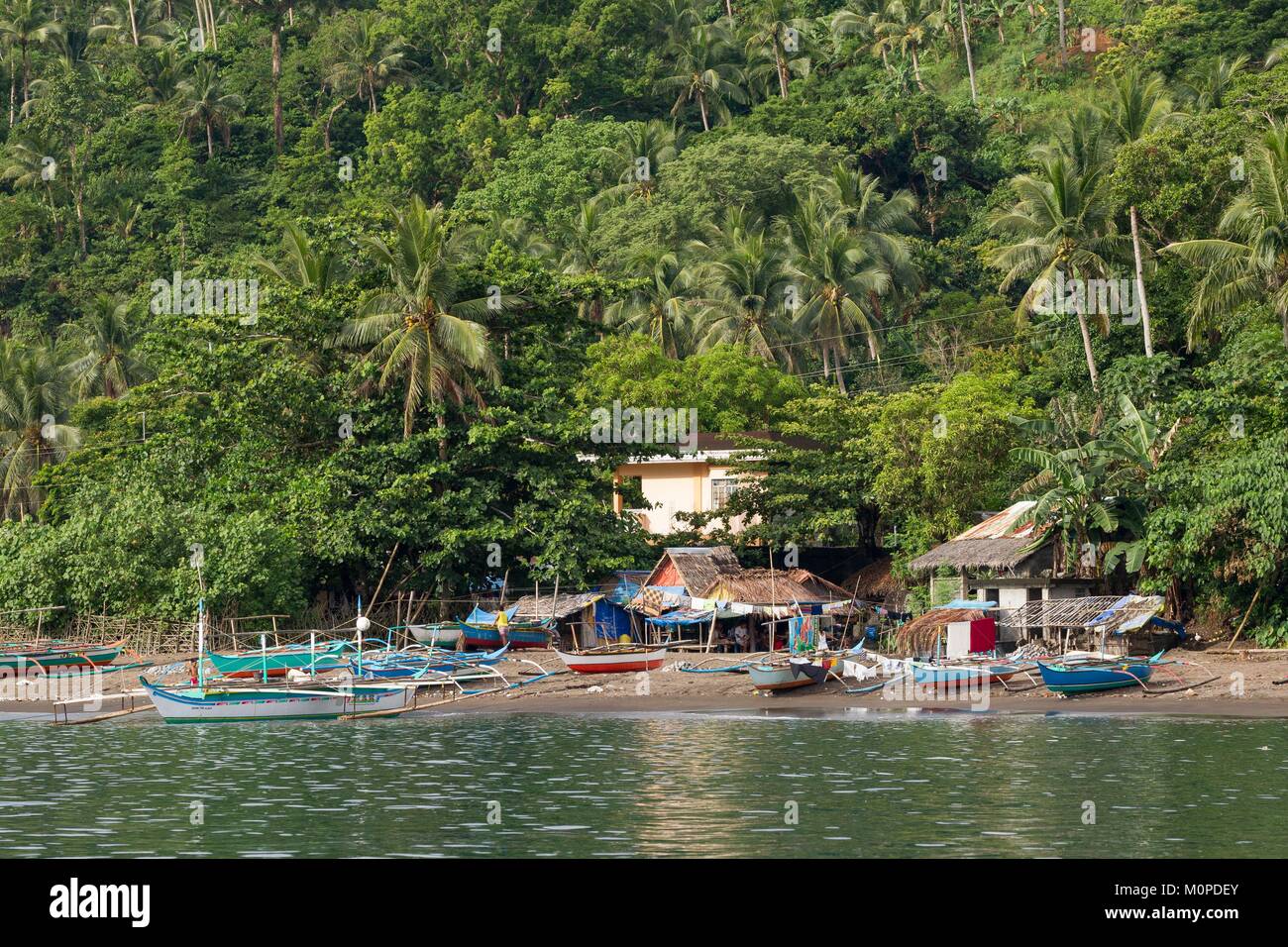 Philippines,Luzon,Albay Province,Tiwi,Sogod beach Stock Photo