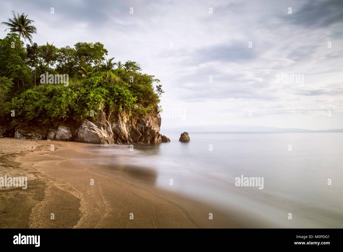 Philippines,Luzon,Albay Province,Tiwi,Matalibong beach Stock Photo