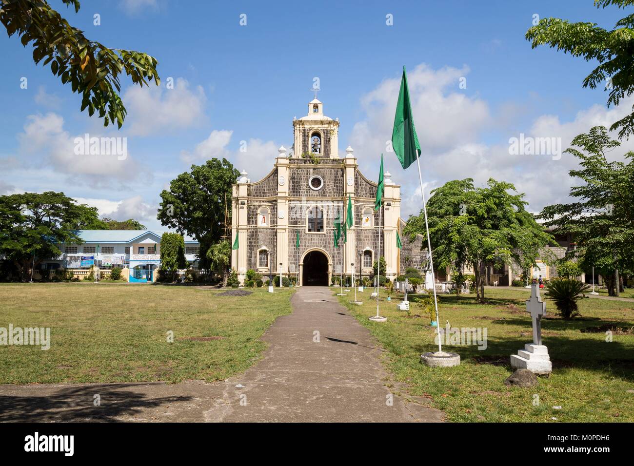 Philippines,Luzon,Camarines Sur Province,Sagnay,the Parish of Saint Andrew Church Stock Photo