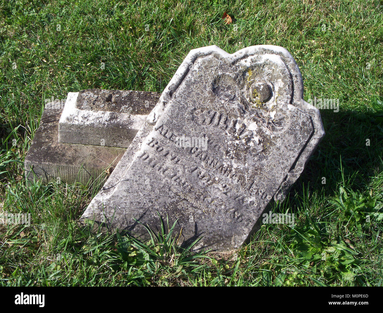 Carnahan (William), St. Clair Cemetery, 20151006, 02 Stock Photo Alamy