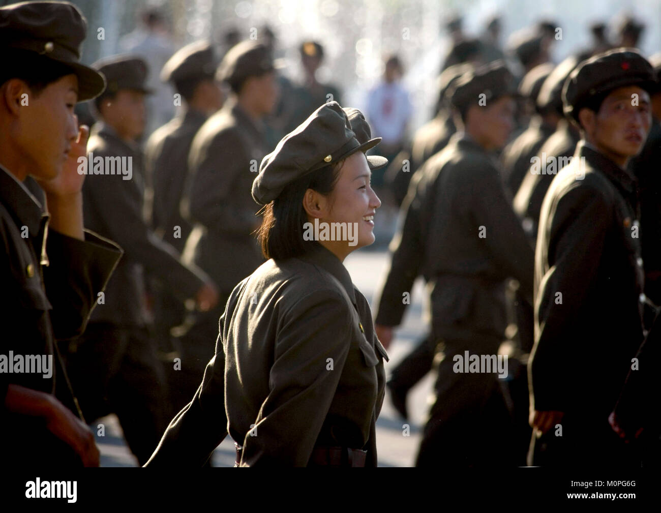 North korean army woman hi-res stock photography and images - Alamy