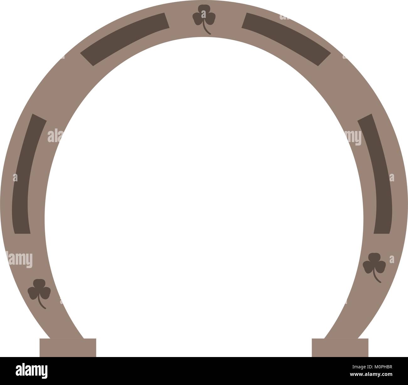 Lucky horseshoe illustration Stock Vector Image & Art Alamy