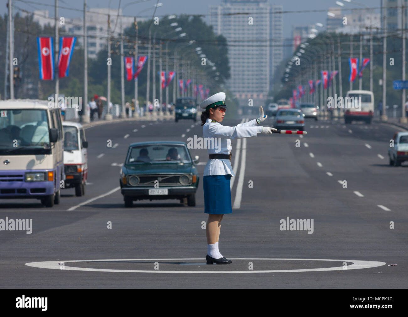 north korean traffic