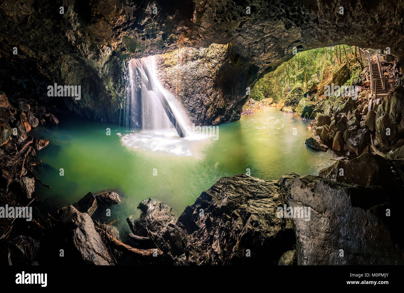 Cave Creek at Springbrook National Park, Queensland Stock Photo Alamy