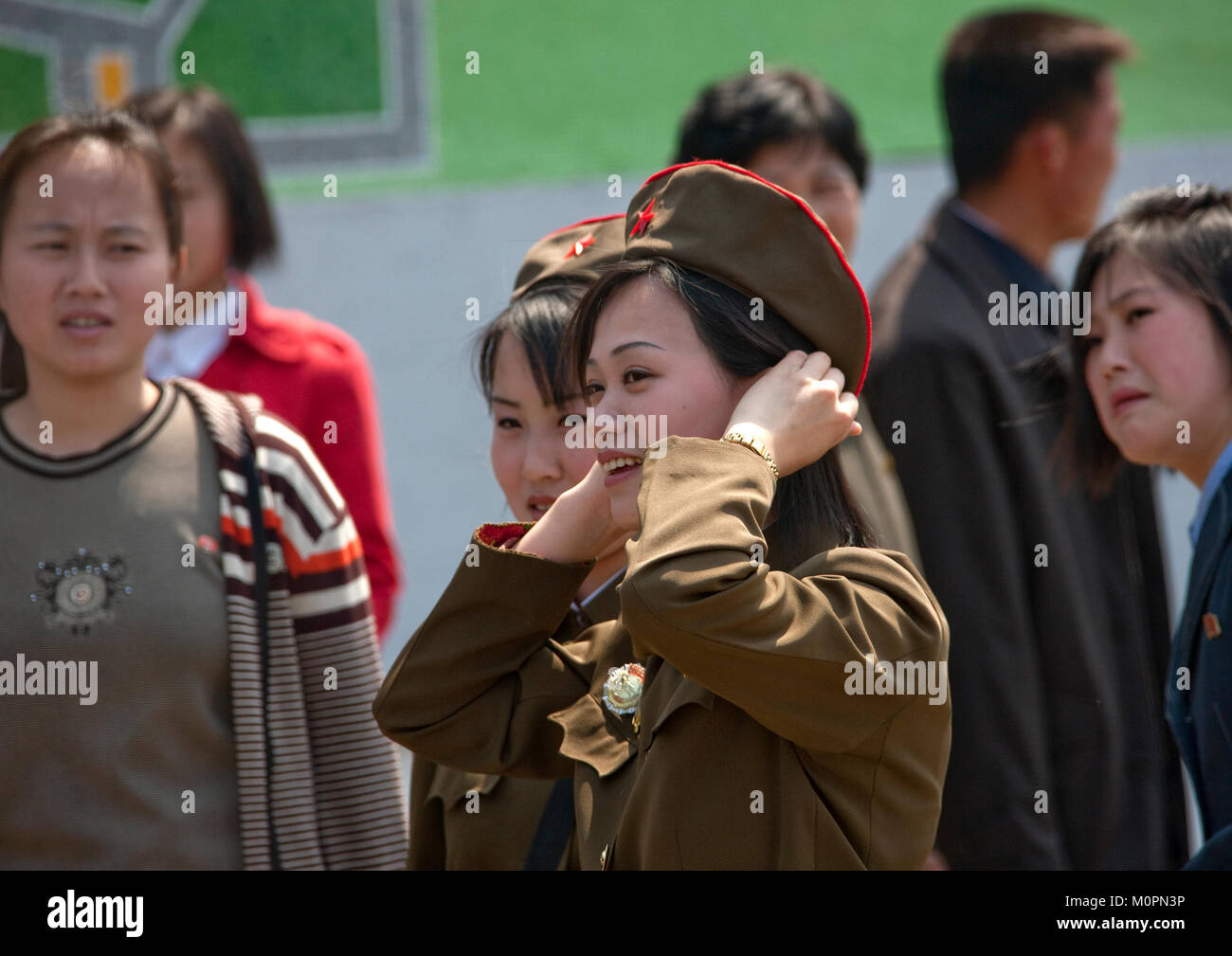 North korean army woman hi-res stock photography and images - Alamy