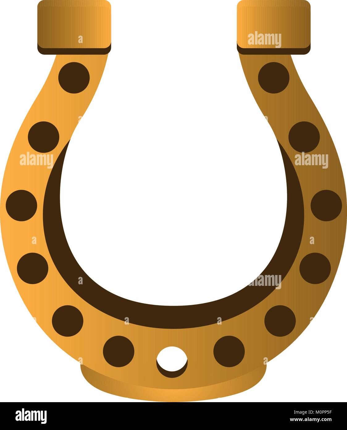 Golden horseshoe image Stock Vector Image & Art Alamy