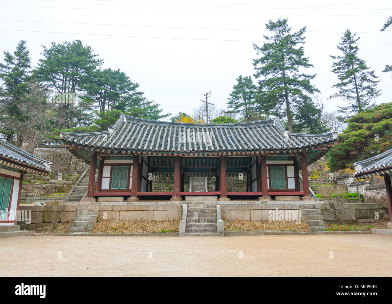 Anhwa buddhist temple, North Hwanghae Province, Kaesong, North Korea ...