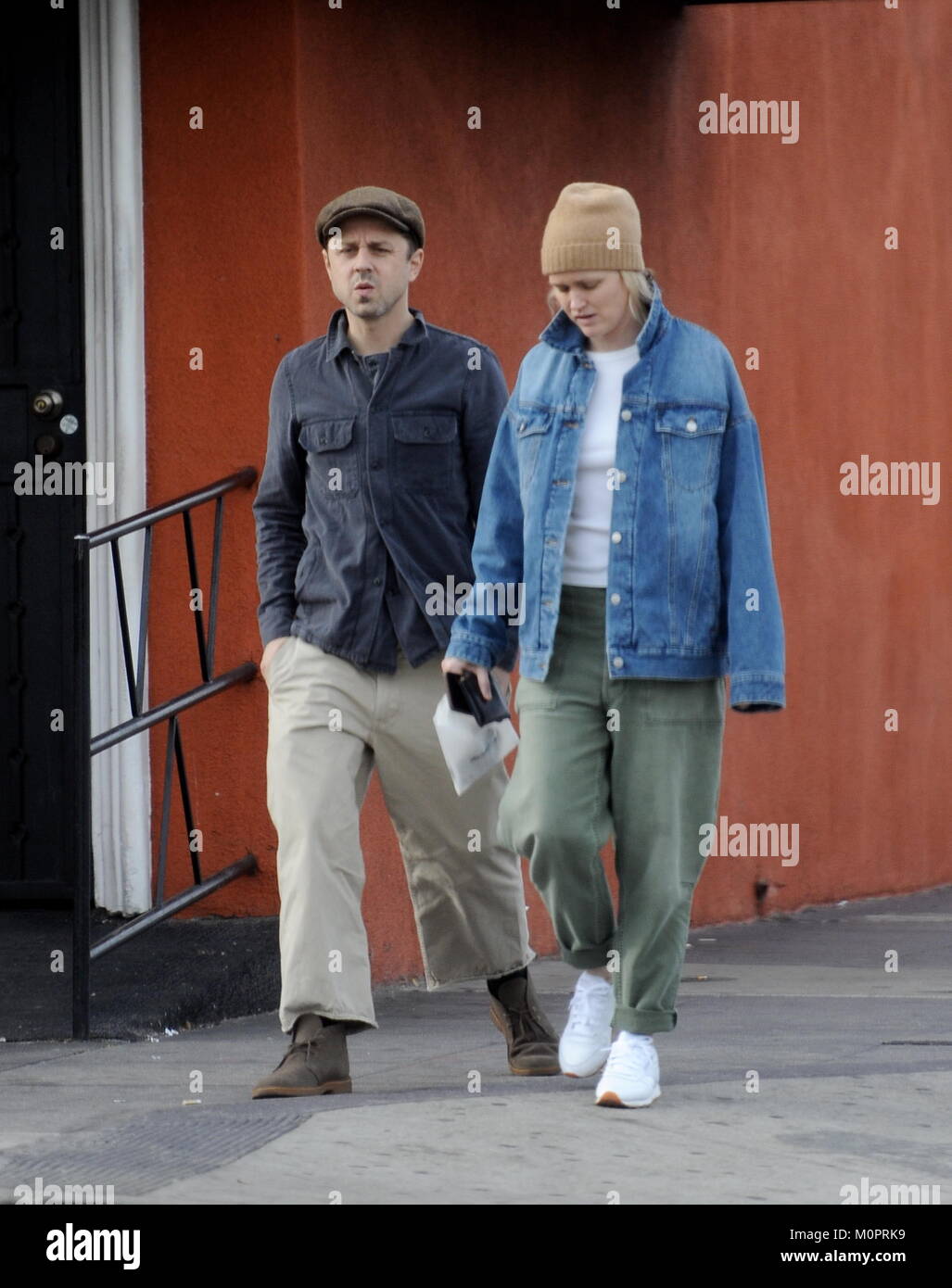 EXCLUSIVE Actor Giovanni Ribisi sitting on the curb while waiting for his girlfriend to pick him up. Afterwards, the couple went for a brunch at Homestate Cafe in Los Angeles.  Featuring: Giovanni Ribisi, Emily Ward Where: Los Angeles, California, United States When: 23 Dec 2017 Credit: WENN Stock Photo