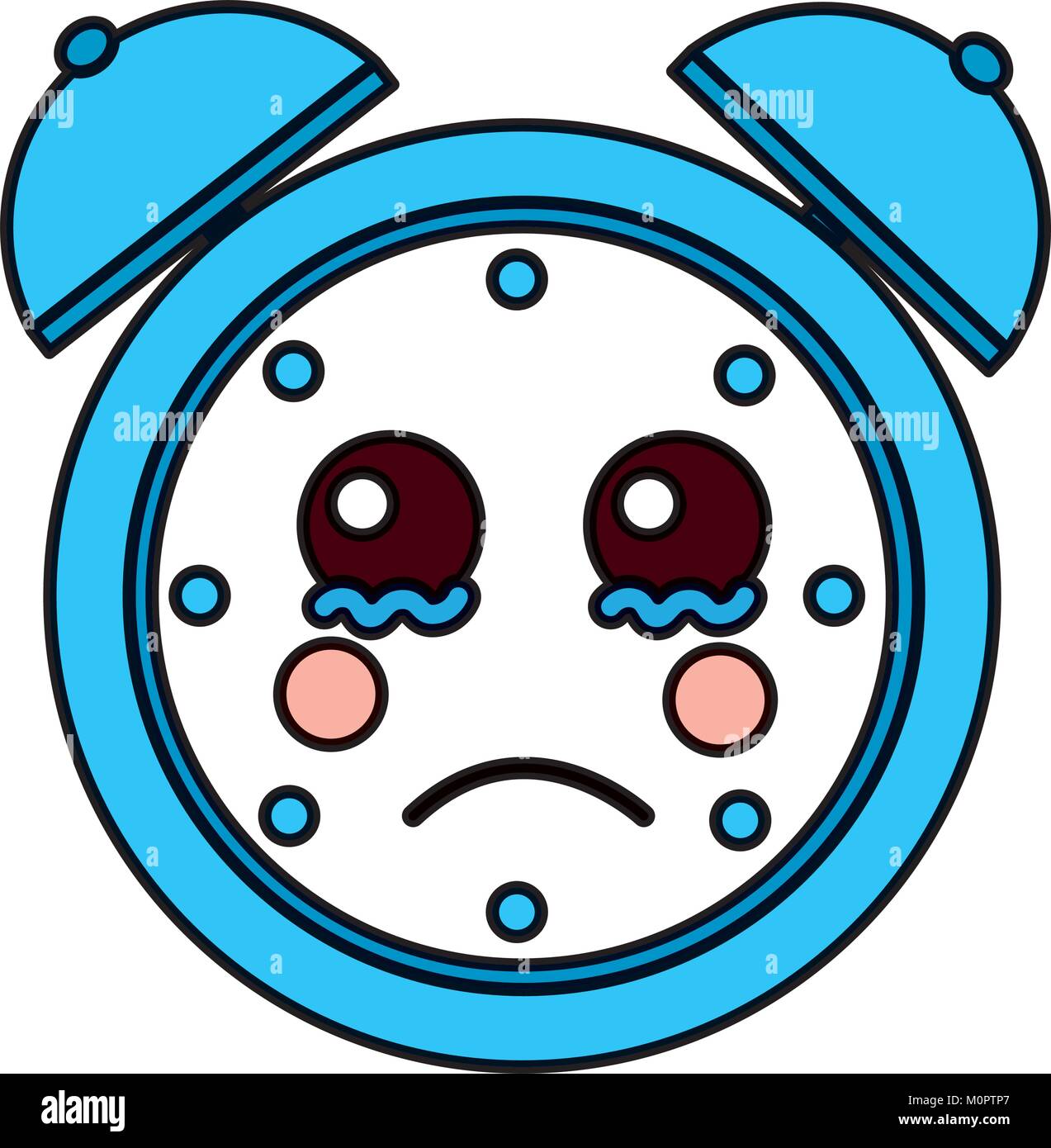 clock kawaii icon image Stock Vector Image & Art - Alamy