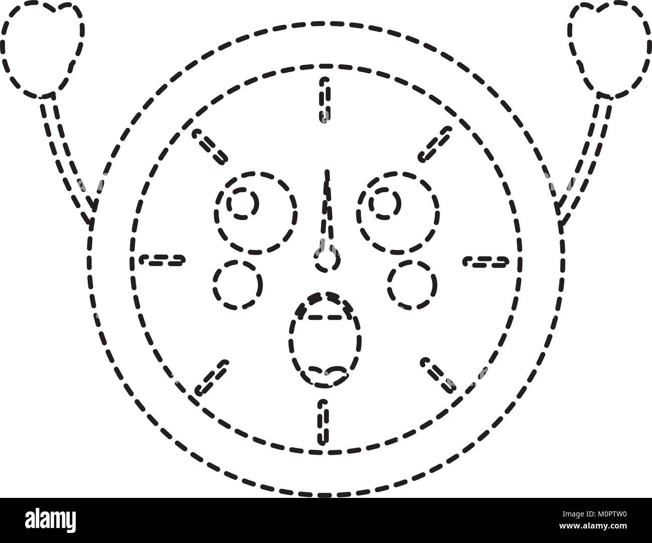 clock kawaii icon image Stock Vector Image & Art - Alamy