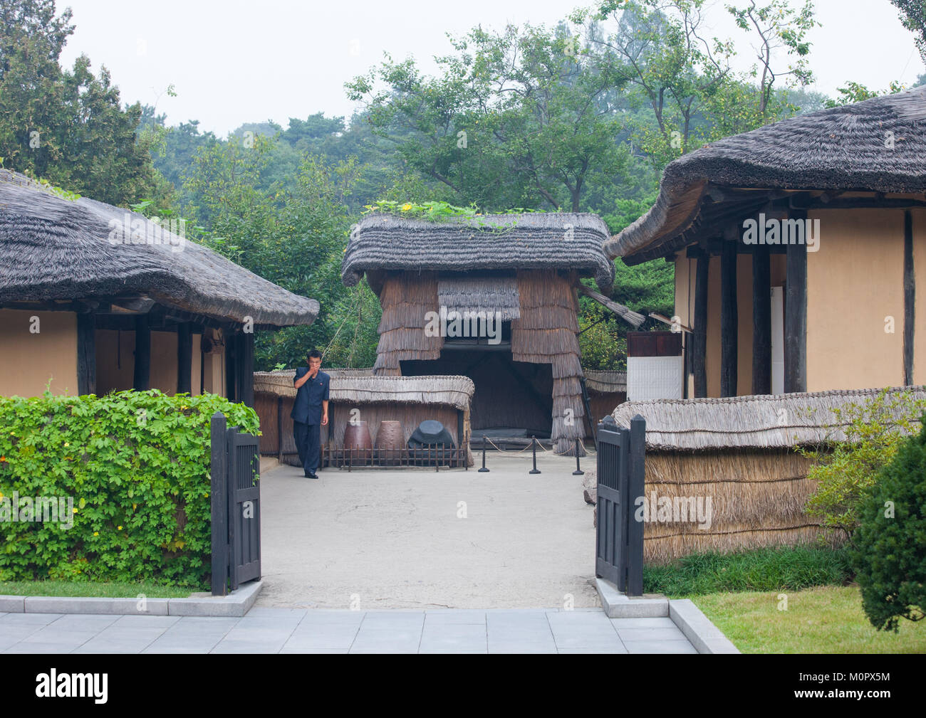 Pyongyang Riverside Home Kim il Sung Mangyongdae native house, Pyongan Province, Pyongyang ...