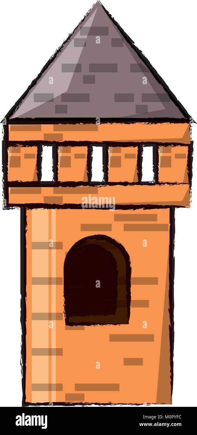 castle tower icon Stock Vector Image & Art - Alamy
