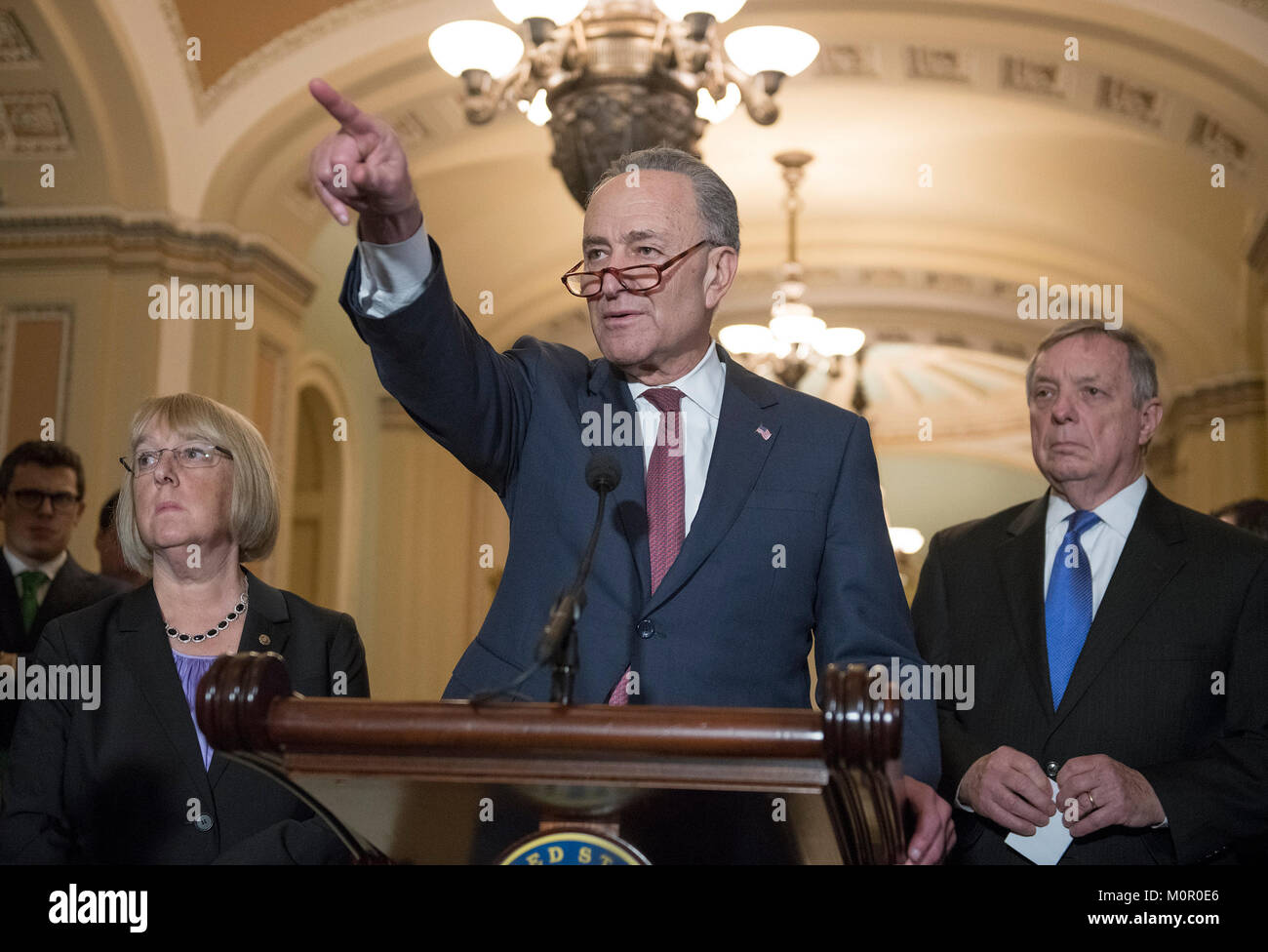United States Senate Minority Leader Chuck Schumer (Democrat of New ...