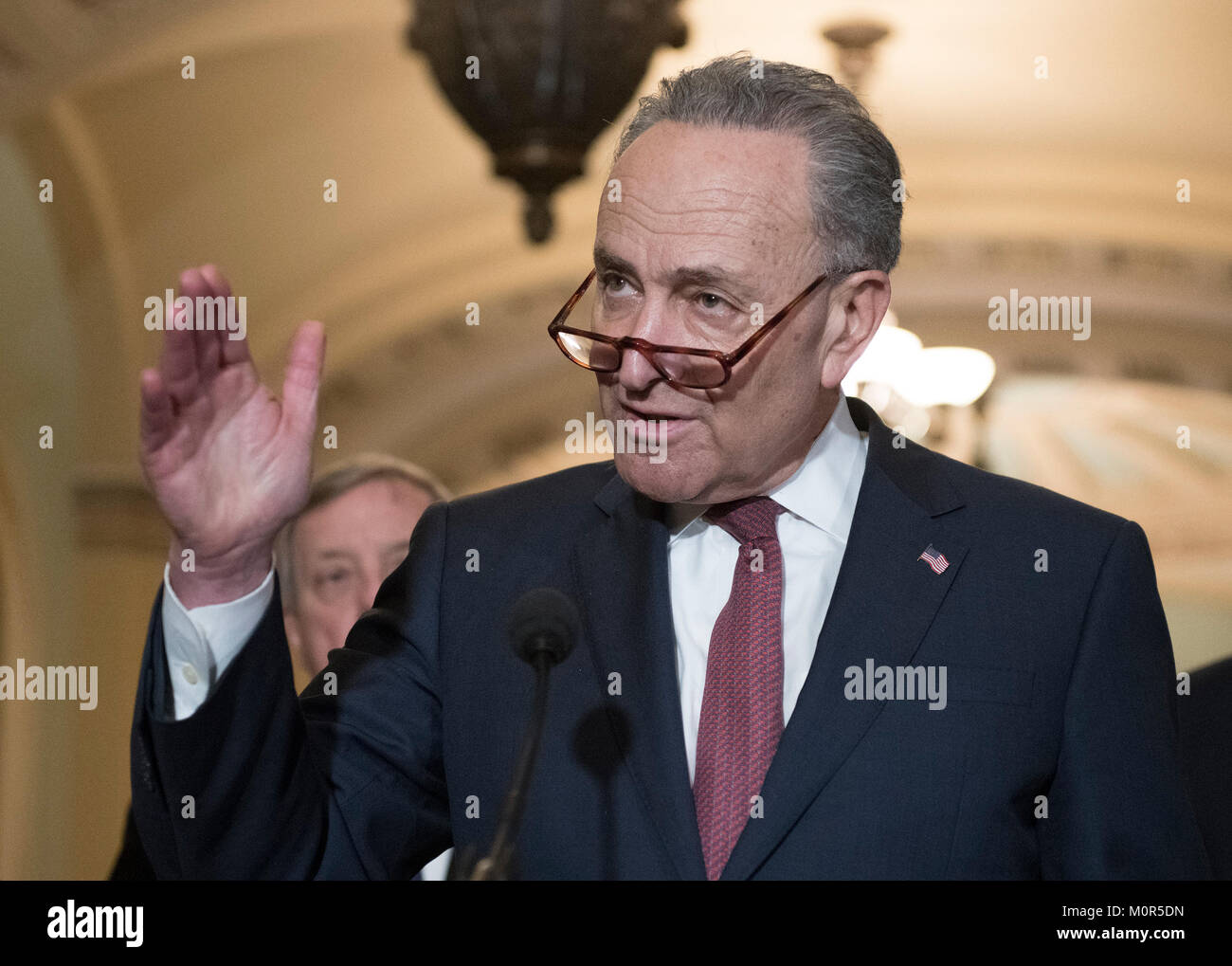 United States Senate Minority Leader Chuck Schumer (Democrat of New ...