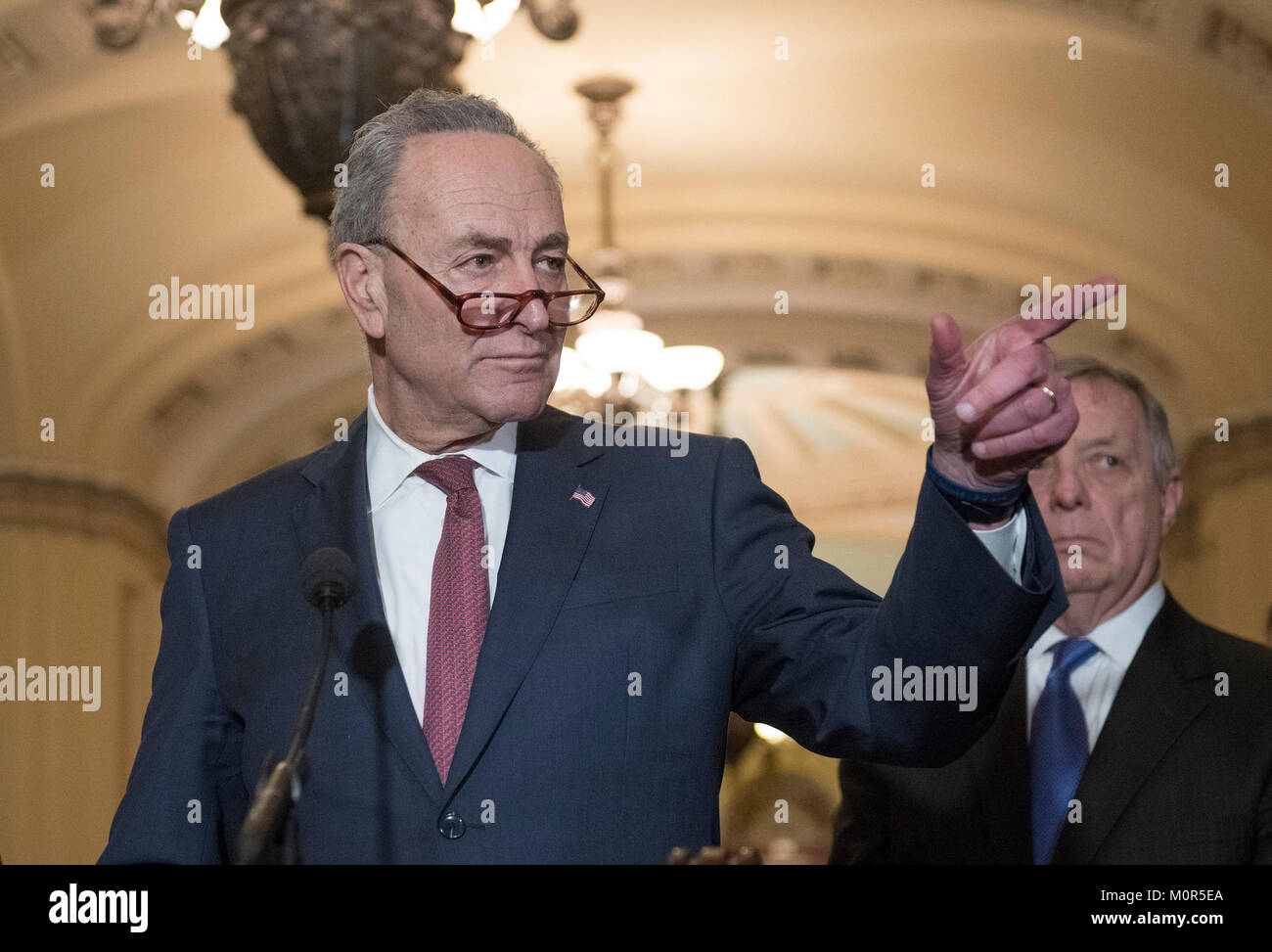 United States Senate Minority Leader Chuck Schumer (Democrat of New ...