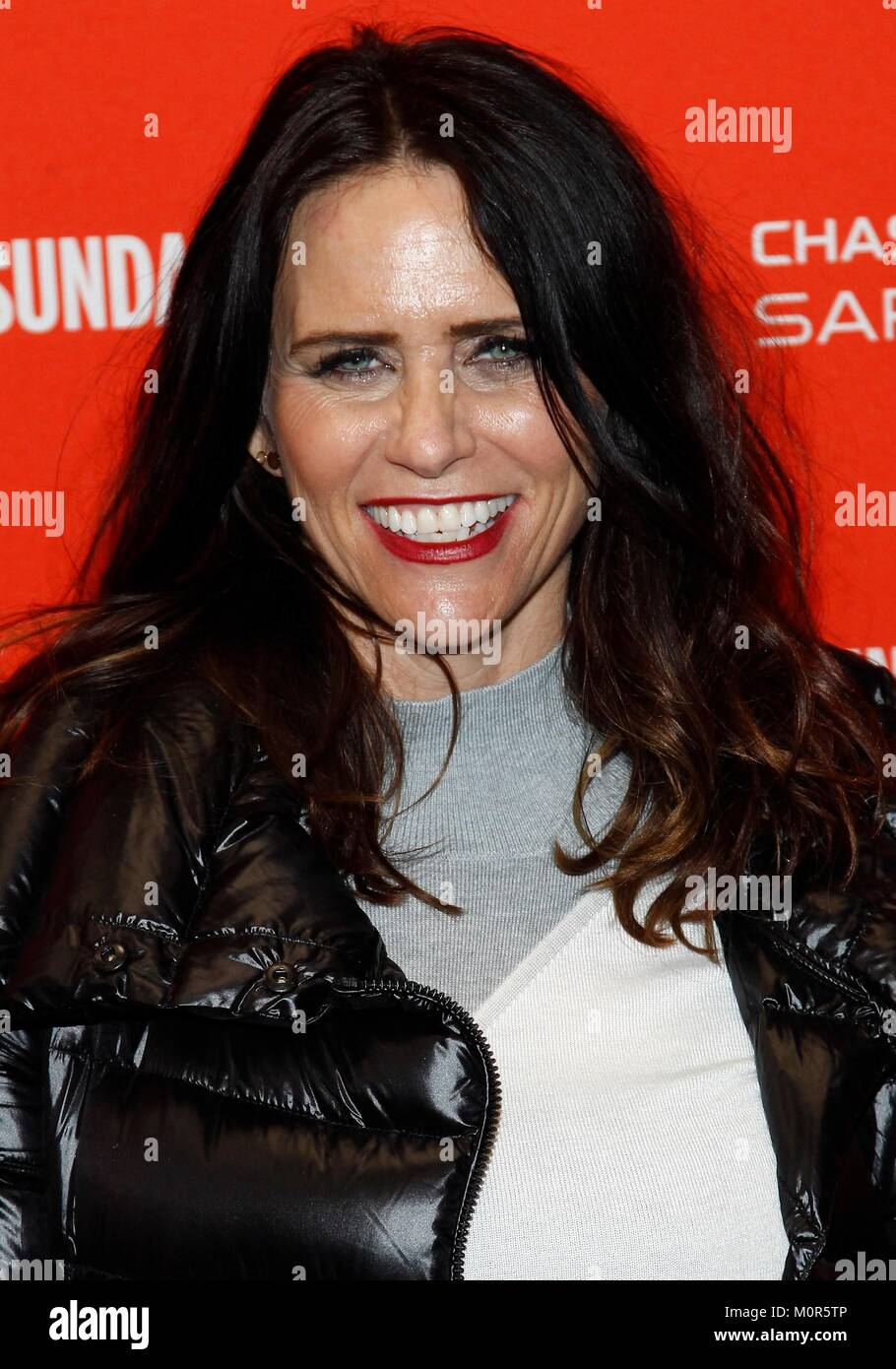 Park City, UT, USA. 23rd Jan, 2018. Amy Landecker at arrivals for A KID