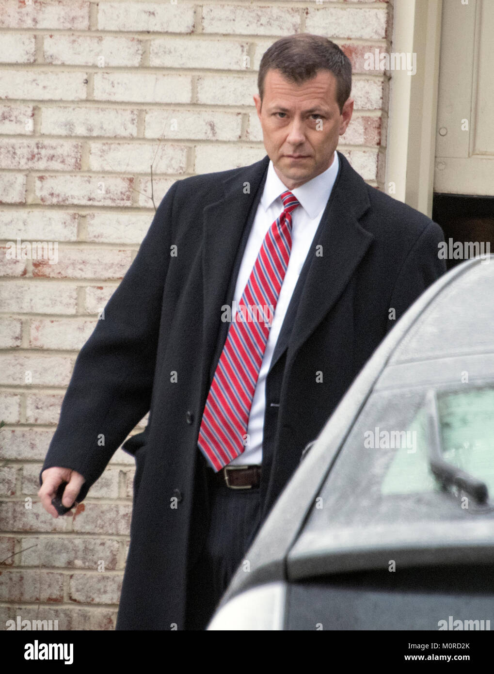 FBI Agent Peter Strzok, who exchanged 375 text messages with Department ...
