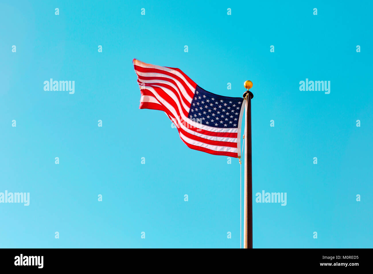 Full image american flag hi-res stock photography and images - Alamy