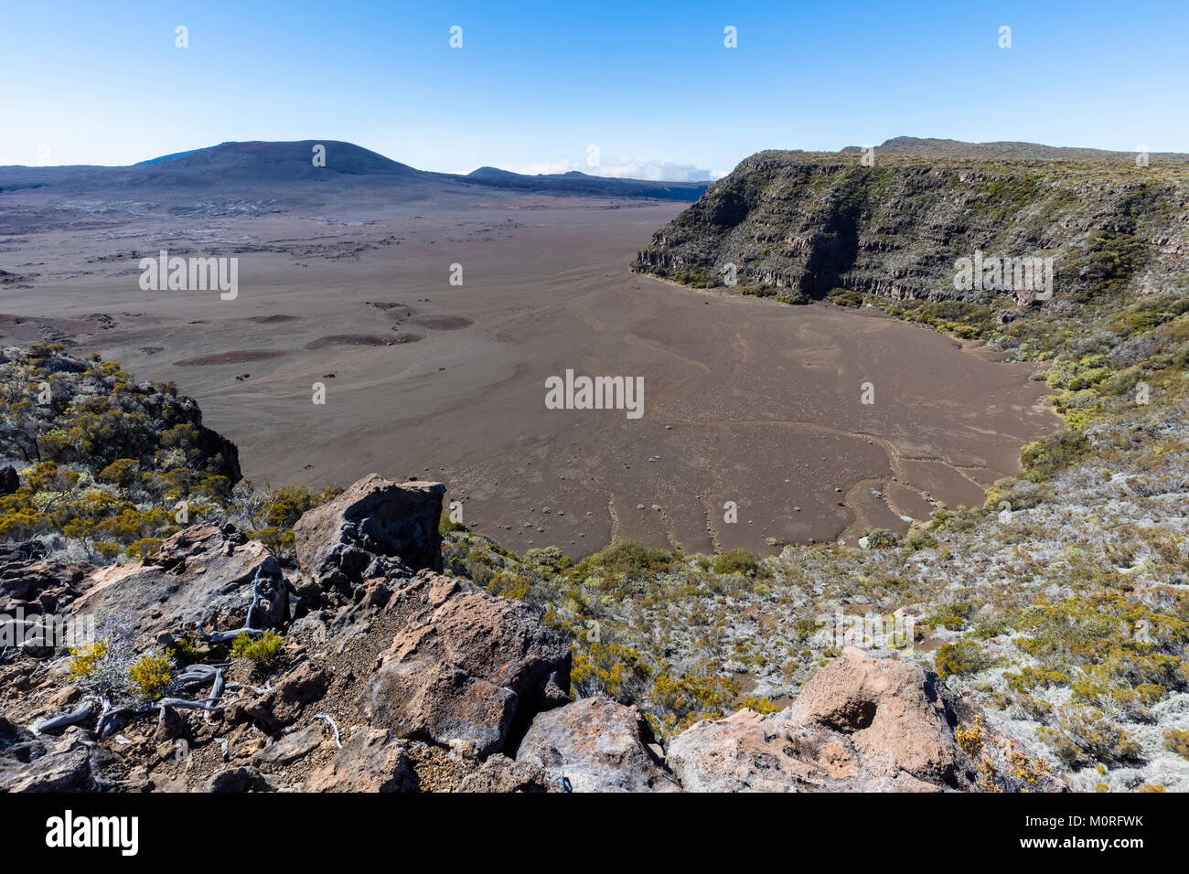 Reunion, Reunion National Park, Piton de la Fournaise, Route du volcan