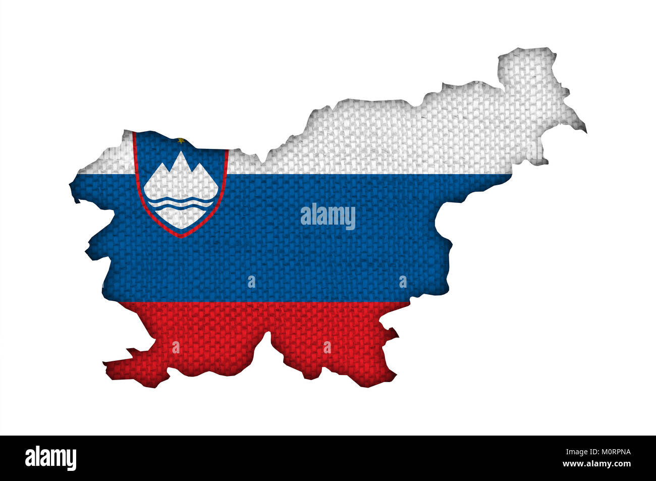 Retro slovenia map hi-res stock photography and images - Alamy