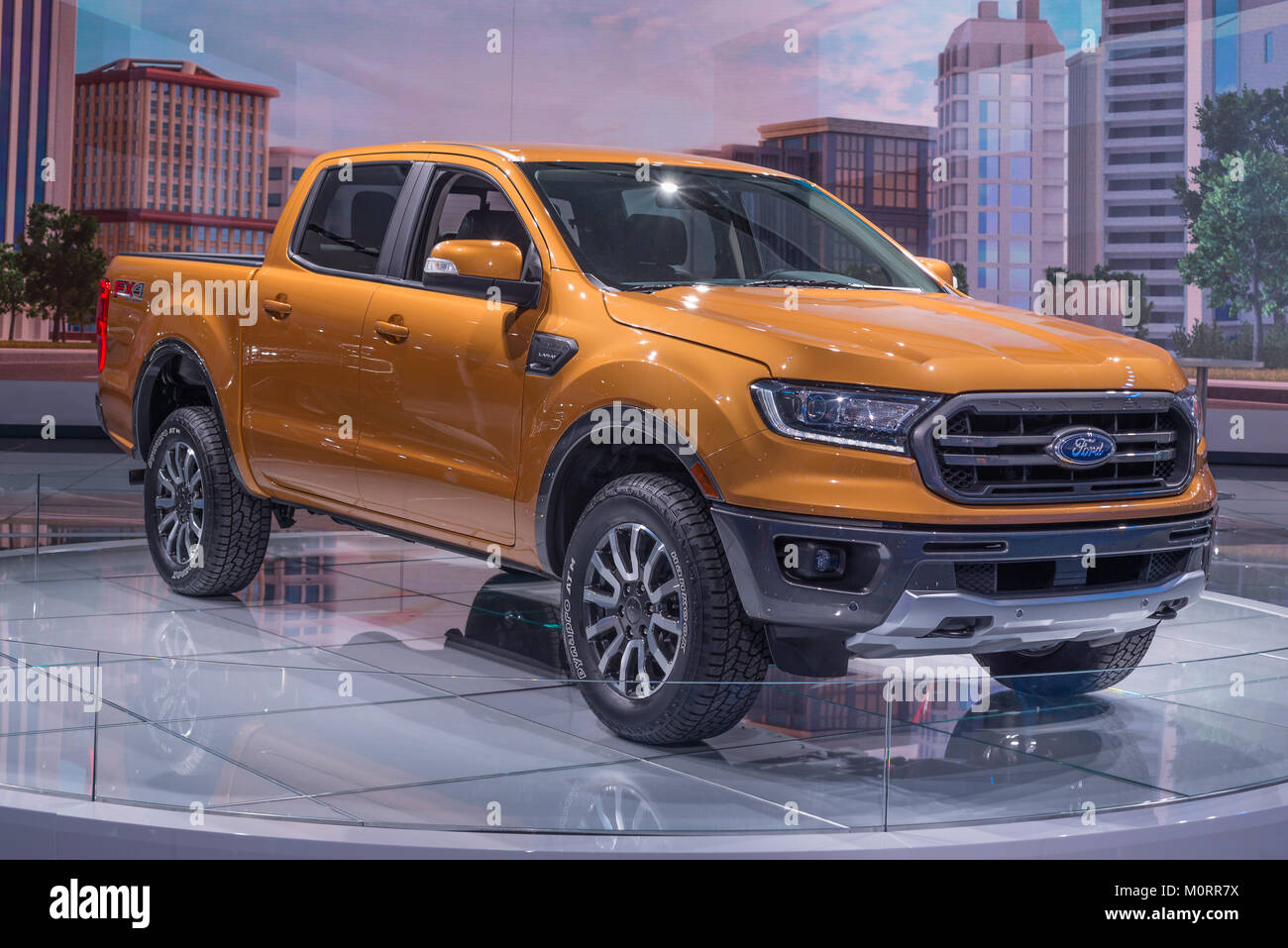 Detroit Miusa January 15 2018 A 2019 Ford Ranger
