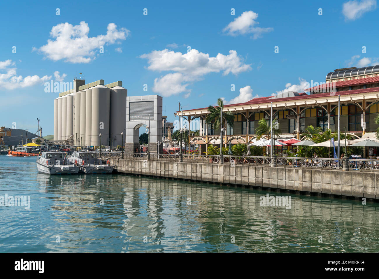 Caudan Waterfront, Port Louis, Mauritius, Afrika | Caudan Waterfront, Port Louis, Mauritius, Africa Stock Photo