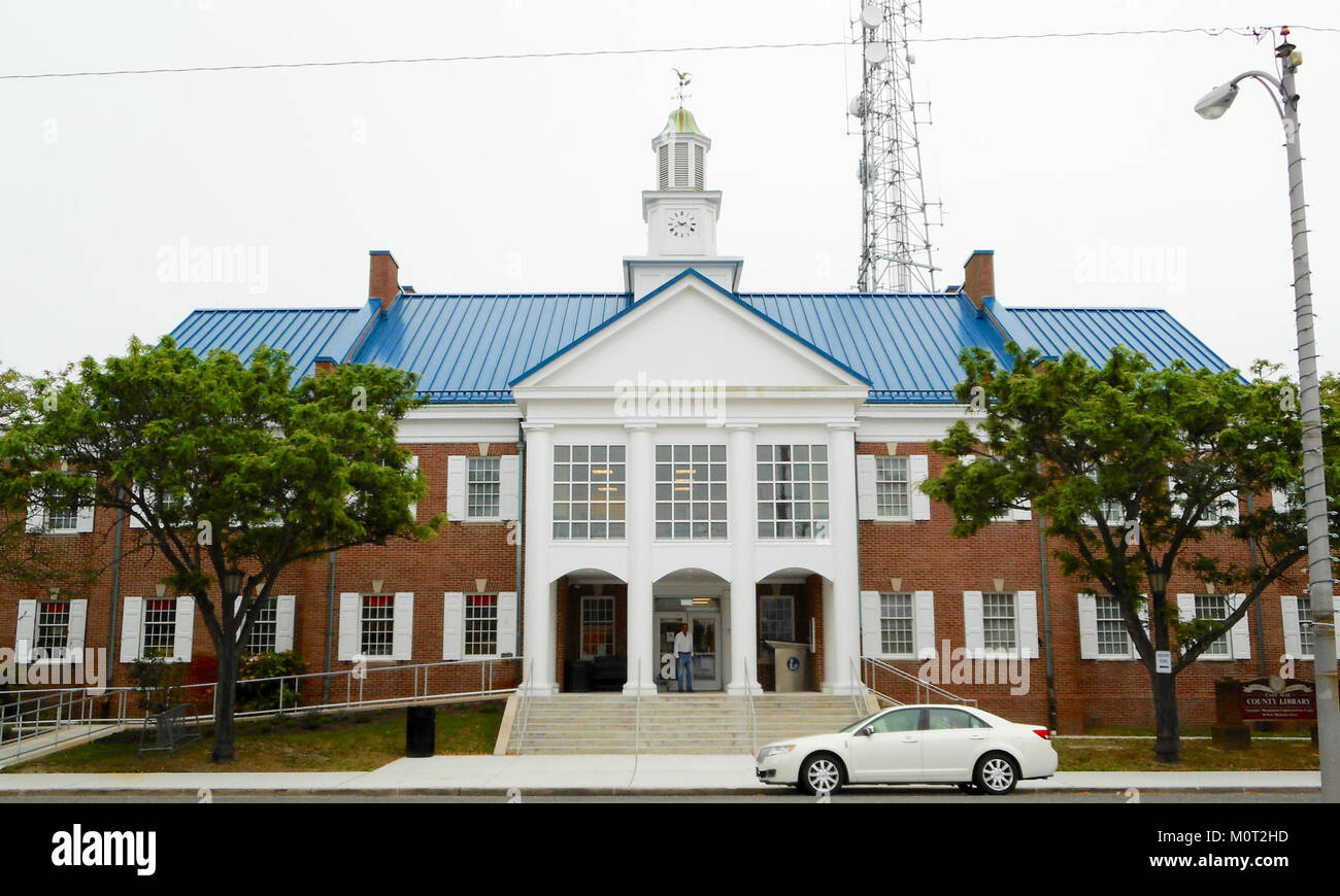 The Cape May County Library Main Branch in Cape May Court House, New