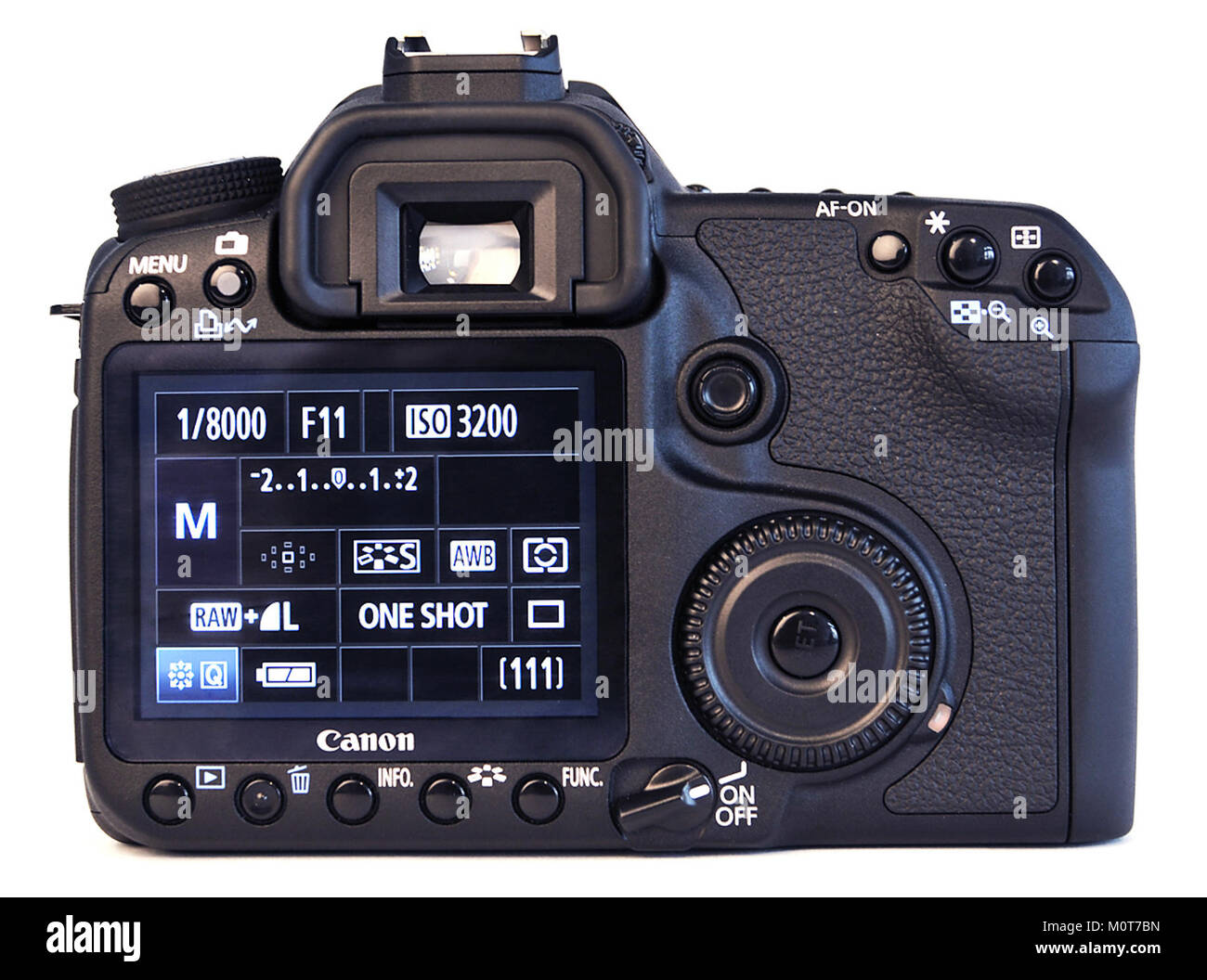 Canon EOS 50D back Stock Photo