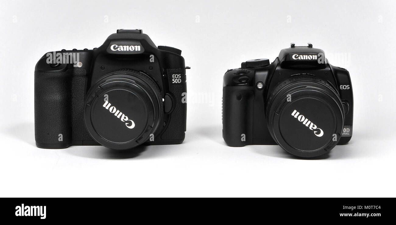Canon EOS 50D Canon EOS 400D Stock Photo