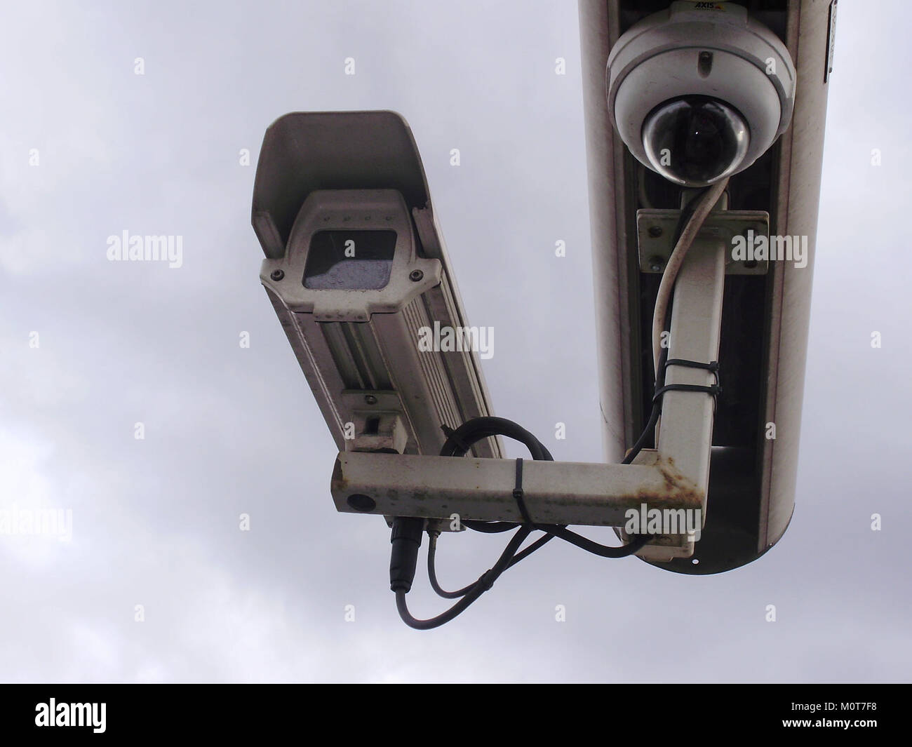 CCTV camera at Gamla Stan metro station in Stockholm-2 Stock Photo