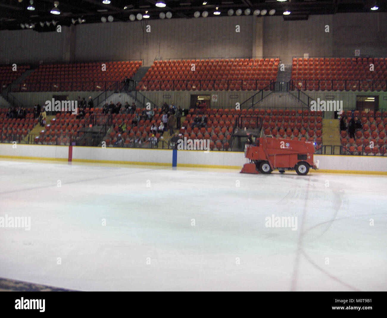 Centre Etienne Desmarteau-Interior in arena Caroline Ouellette Stock Photo  - Alamy