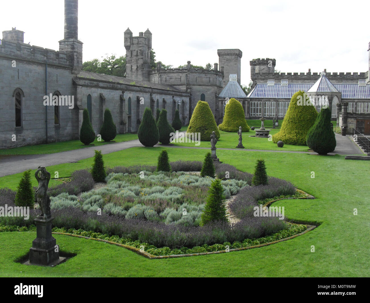Castle Alton Towers Stock Photo Alamy