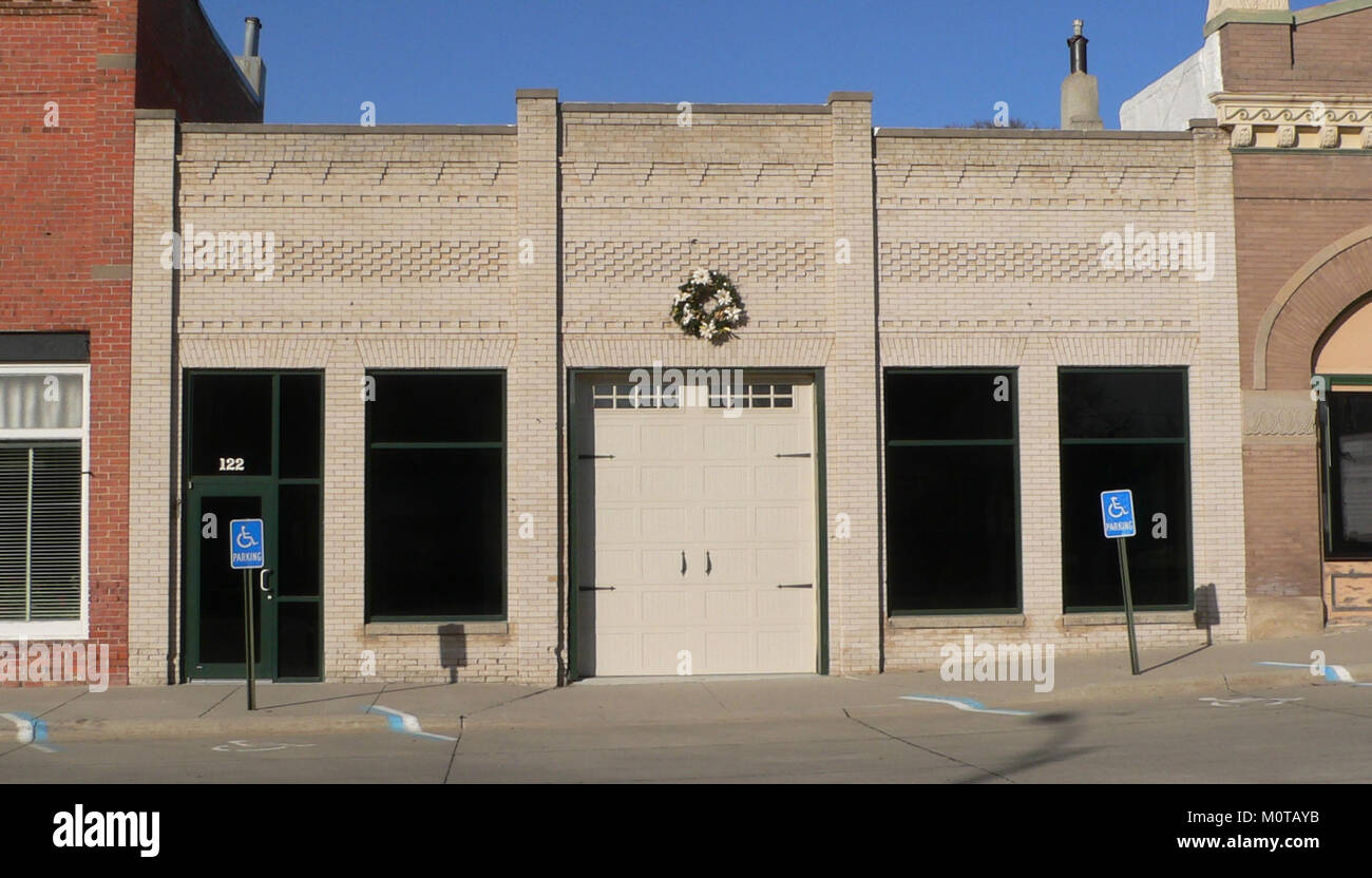 Cedar Bluffs, Nebraska 122 W. Main Street Stock Photo Alamy