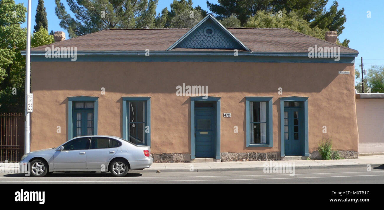 Carlos Ygnacio Velasco house from W 1 Stock Photo Alamy