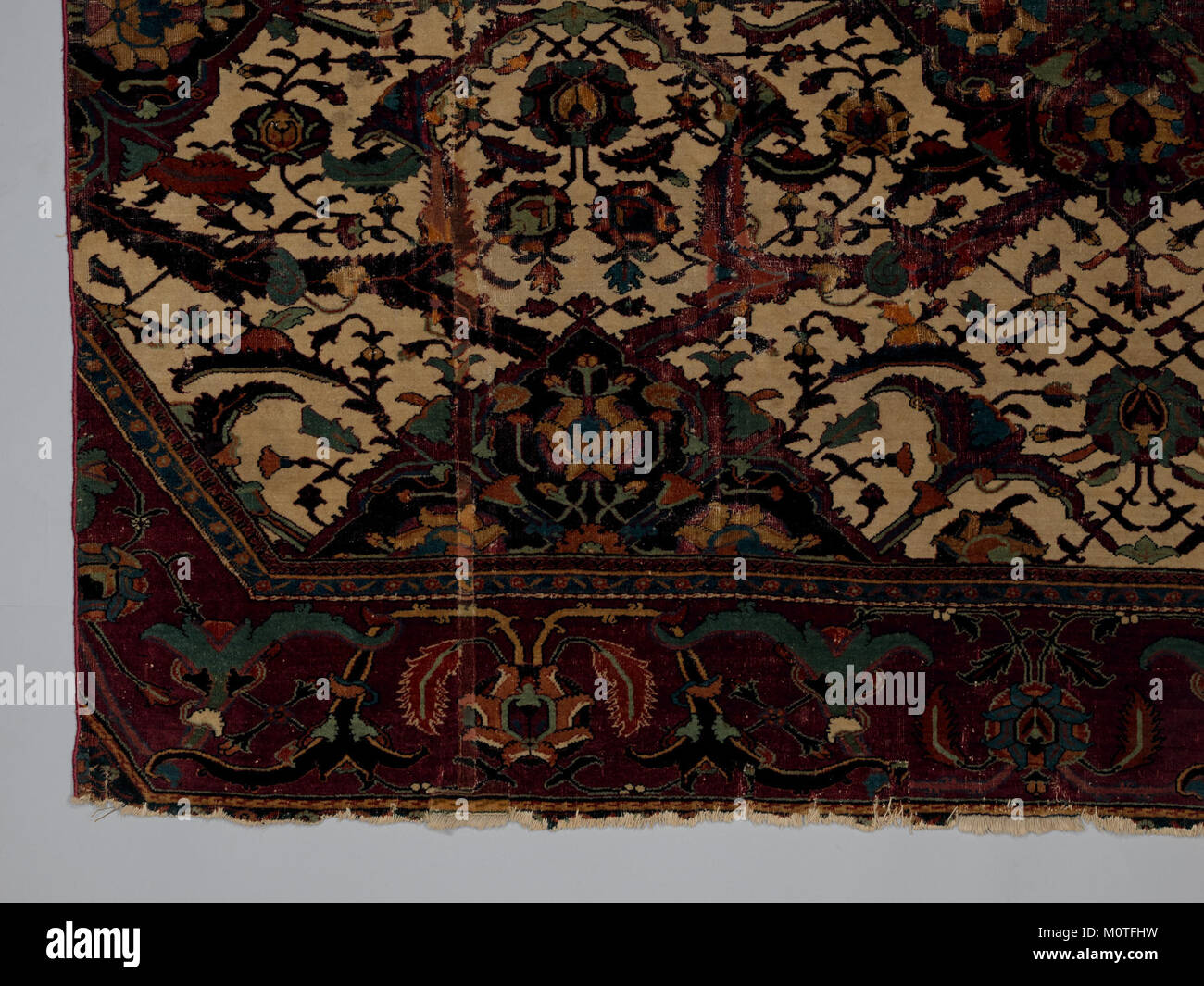 Carpet Fragment MET DP328881 Stock Photo