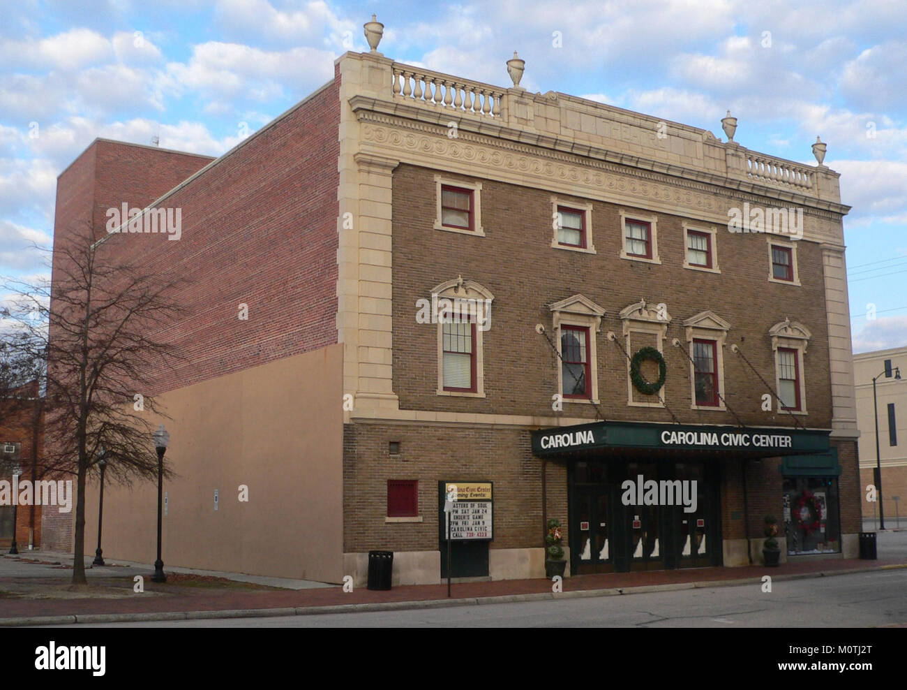 Carolina Civic Center (Lumberton NC) from SE 2 Stock Photo Alamy