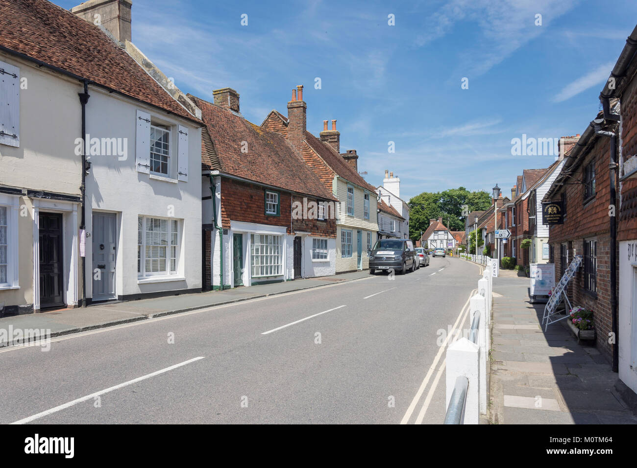 Period houses on Mount Street, Battle, East Sussex, England, United Kingdom Stock Photo Alamy