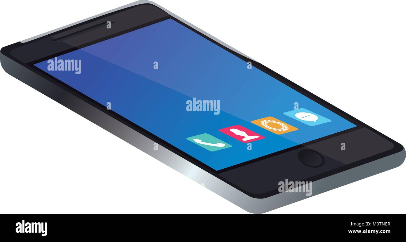 Smartphone mobile technology Stock Vector Image & Art - Alamy