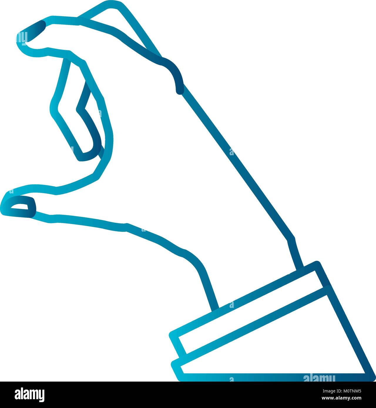 Hand holding something Stock Vector Image & Art - Alamy