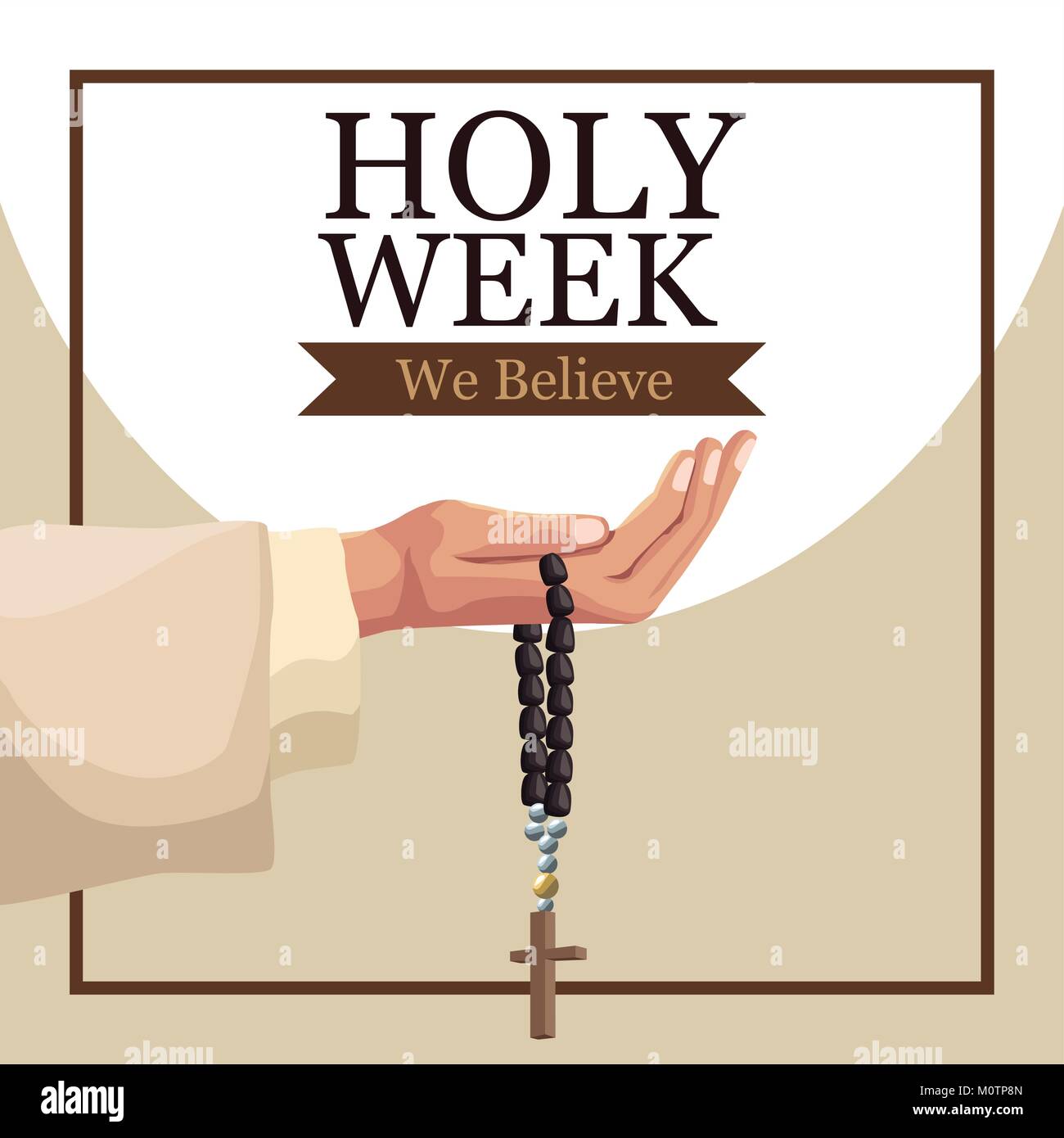 Holy week catholic tradition Stock Vector Image & Art Alamy
