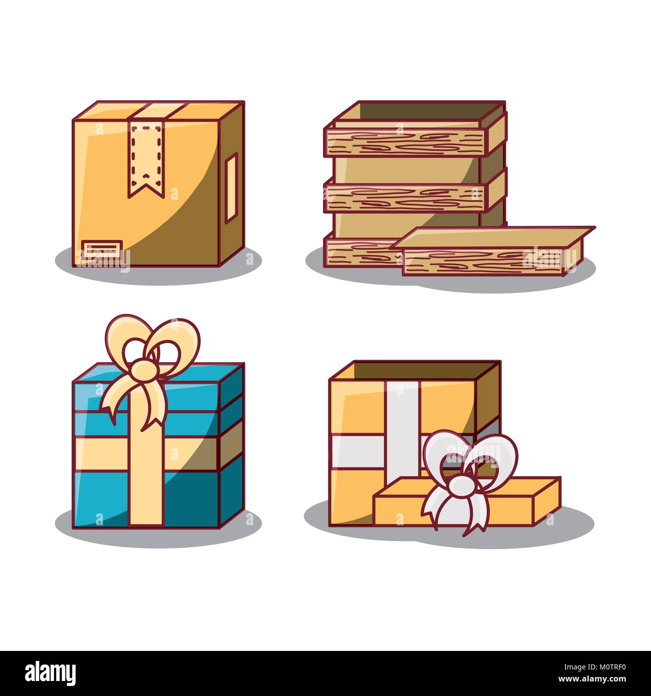 different types of boxes design Stock Vector Image & Art Alamy