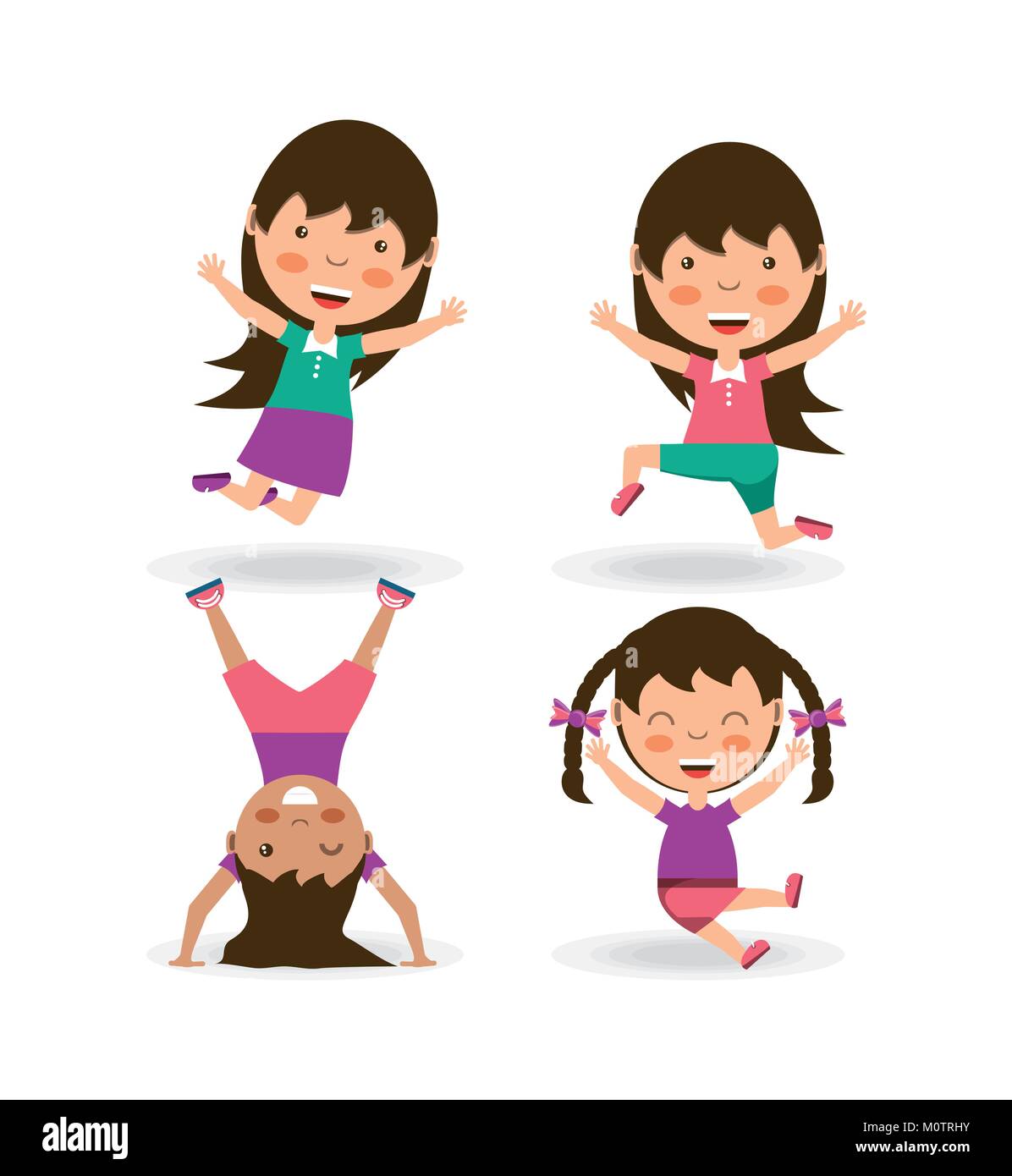 happy kids design Stock Vector Image & Art - Alamy