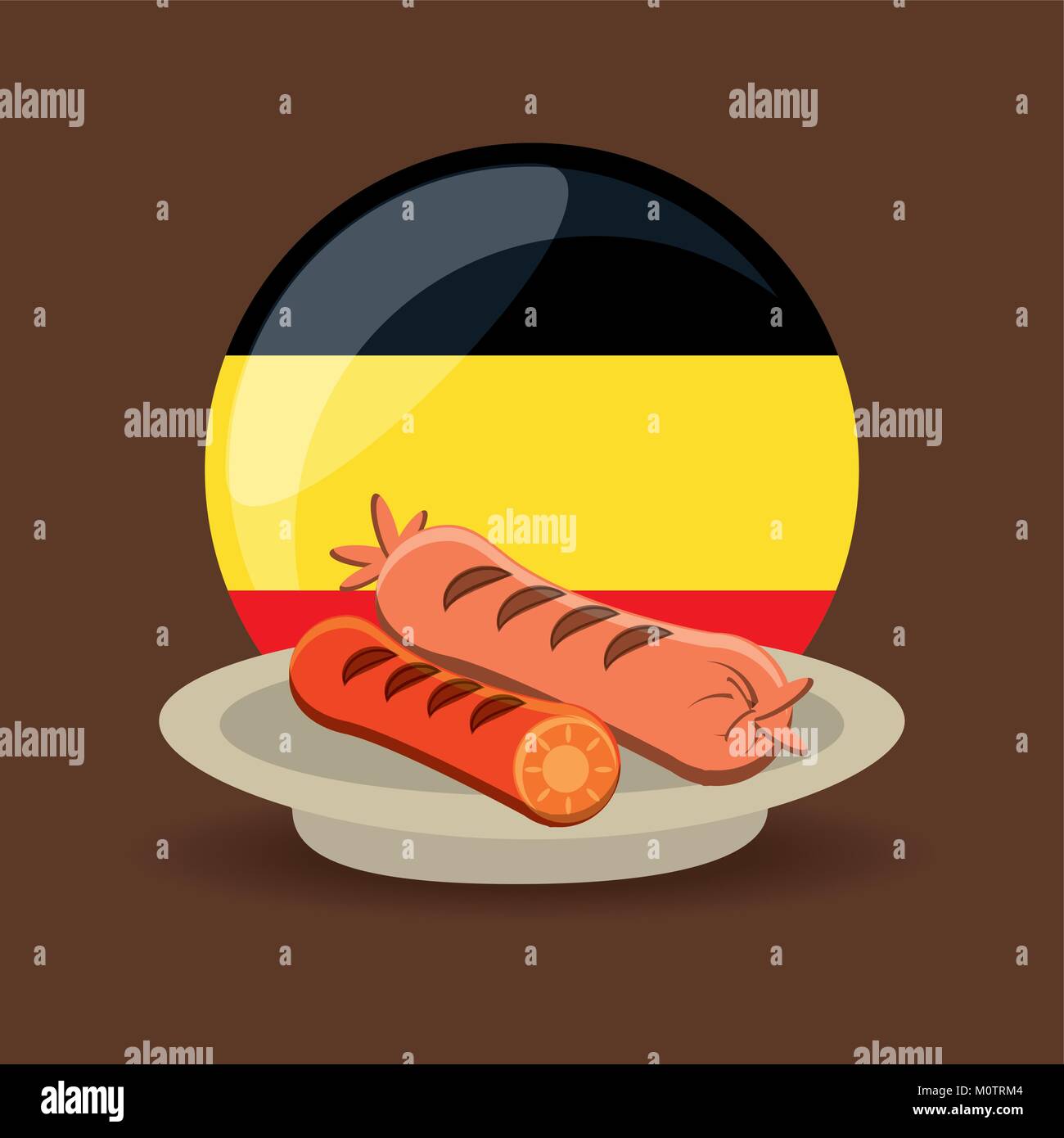 germany design concept Stock Vector