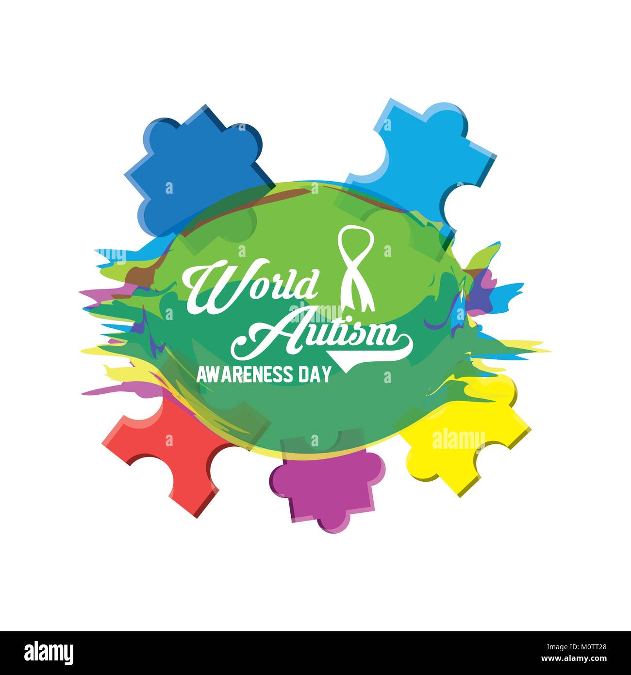 World Autism Awareness Day design Stock Vector Image & Art - Alamy