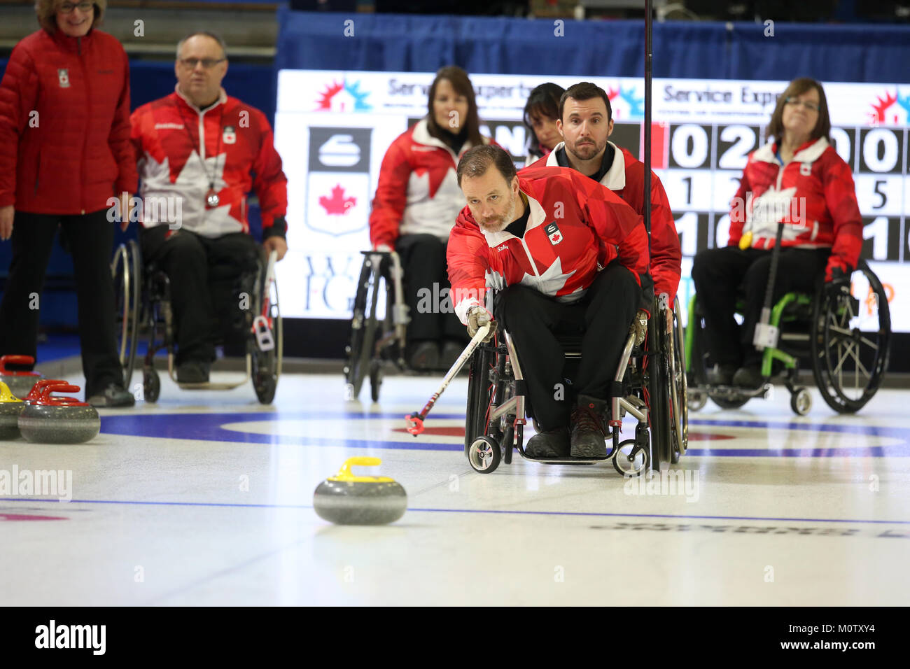 London, Ontario, Canada, Jan 1114 2018 Western Fair sports Team Canada