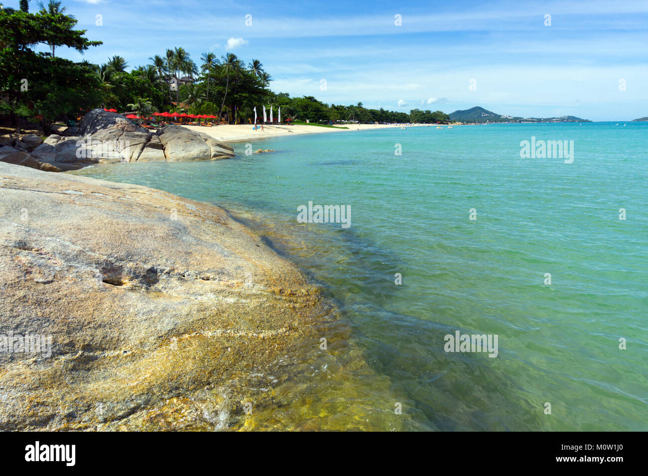 Asia,Thailand,Koh Samui island,Chaweng Noi beach Stock Photo Alamy