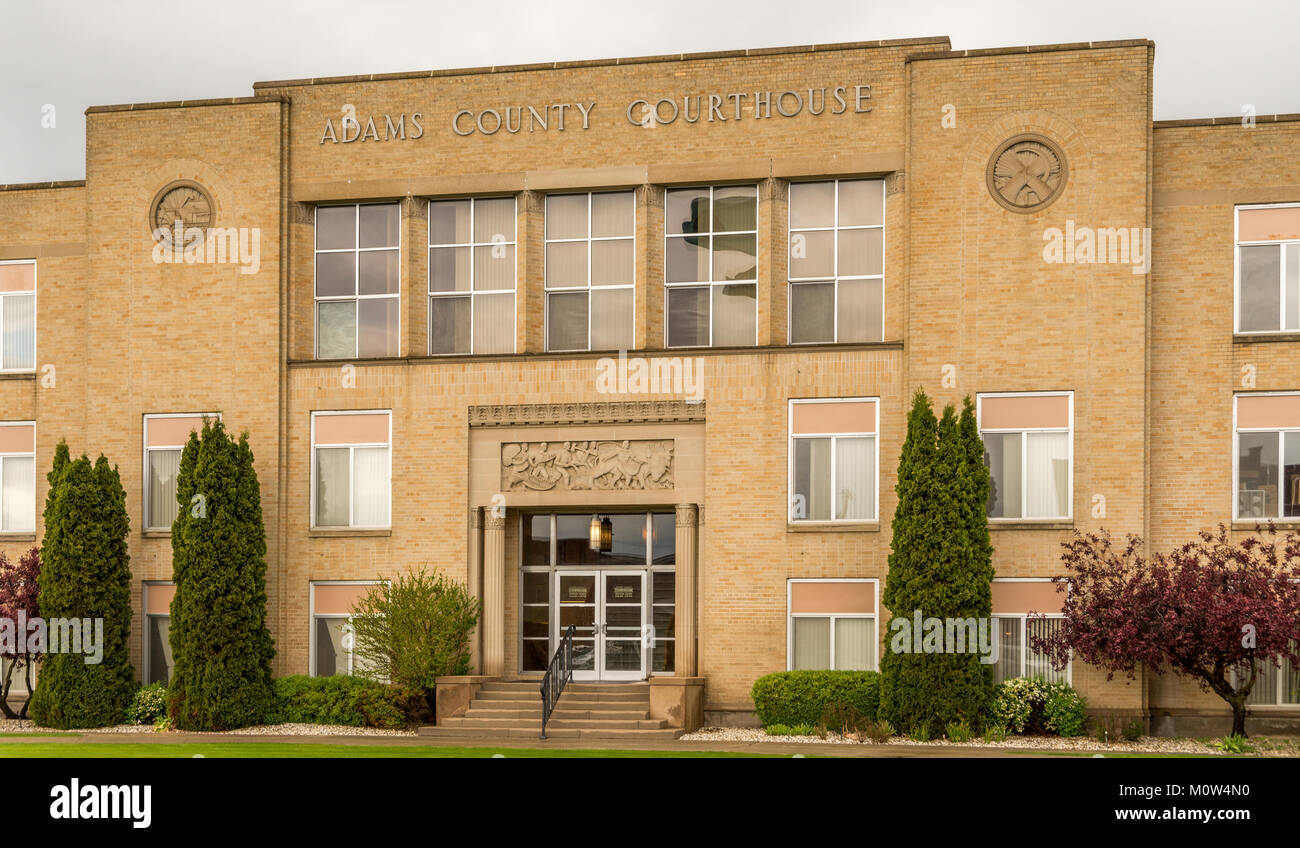 Adams County Courthouse in Ritzville Washington Stock Photo - Alamy