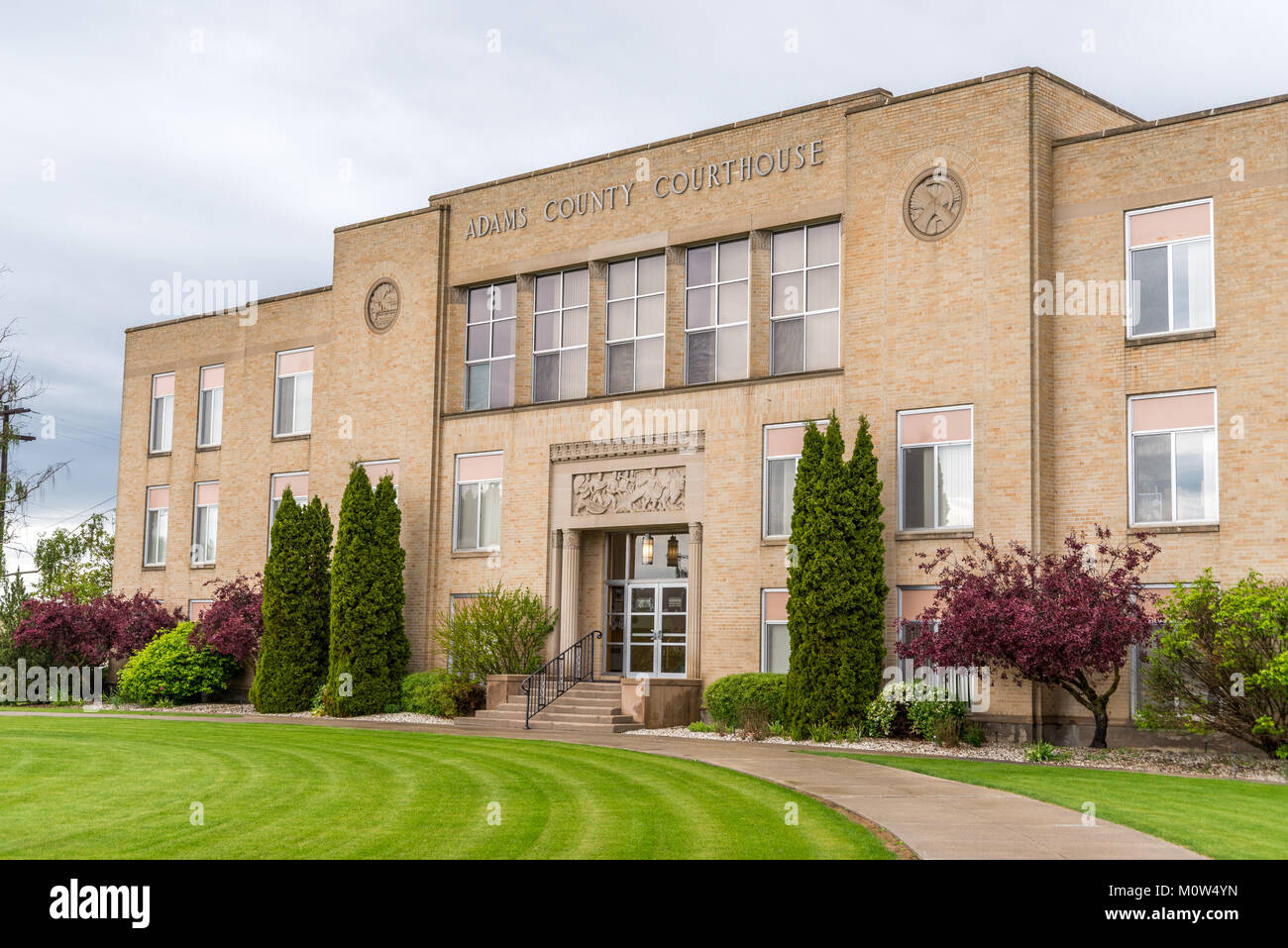 Adams County Courthouse in Ritzville Washington Stock Photo Alamy