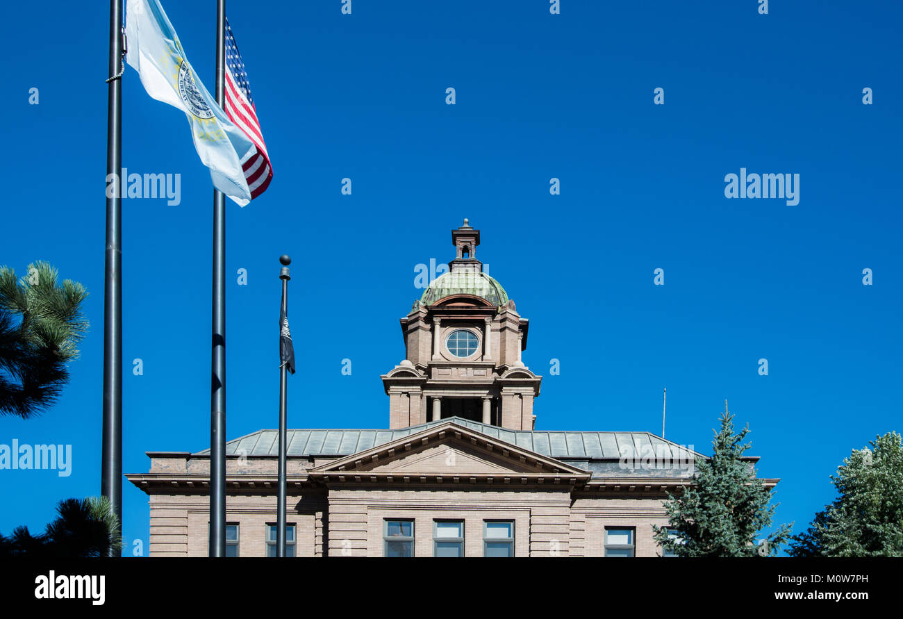 Lawrence County Courthouse in Deadwood South Dakota Stock Photo Alamy