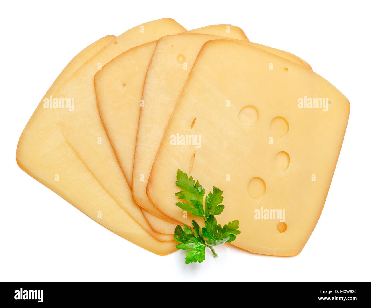 swiss cheese or cheddar on white background Stock Photo Alamy